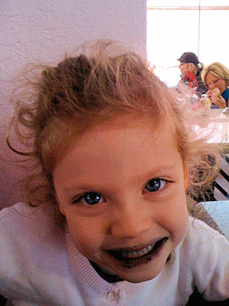 chocolatelips.jpg.... Lila is 3