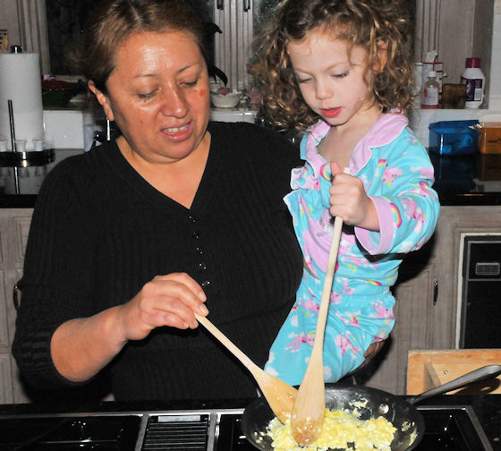 cookegg.jpg.... Lila is 3