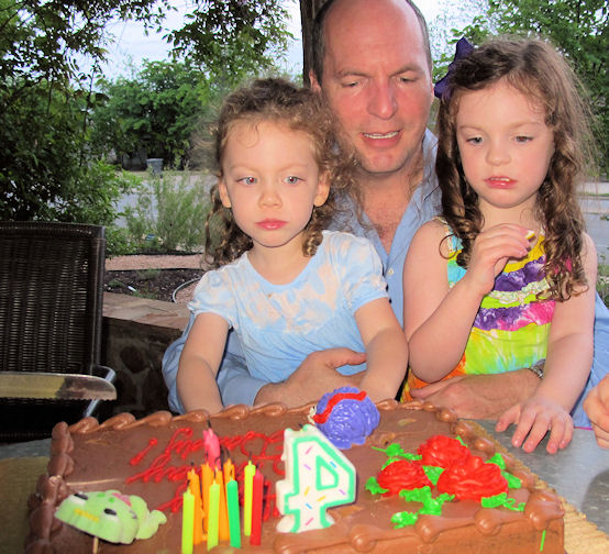 dadbday3.jpg.... Lila is 3